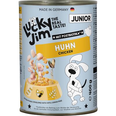 Lucky Jim Junior, 6 x 400 g - Kurczak Lucky Jim Junior, 6 x 400 g - Kurczak