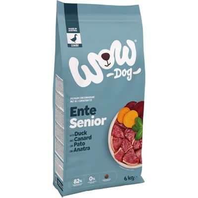 WOW Senior, kaczka - 6 kg WOW Senior, kaczka - 6 kg