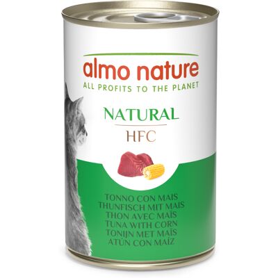 Almo Nature HFC, 6 x 140 g - Tuńczyk i kukurydza Almo Nature HFC, 6 x 140 g - Tuńczyk i kukurydza