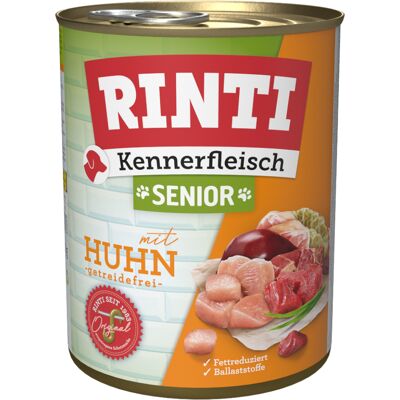 RINTI Senior, 6 x 800 g - Kurczak RINTI Senior, 6 x 800 g - Kurczak