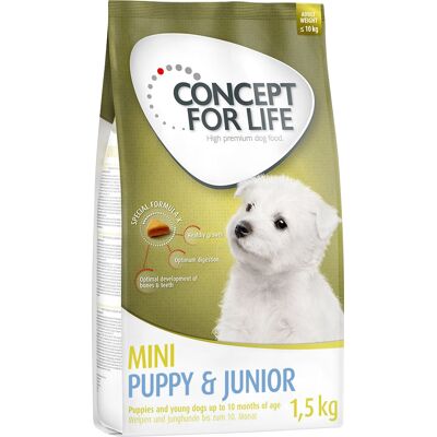 Concept for Life Mini Junior - Karma dla małych ras szczeniąt - 1,5kg Concept for Life Mini Junior - Karma dla małych ras szczeniąt - 1,5kg