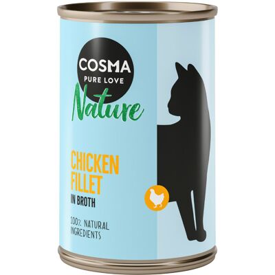 Cosma Nature, 6 x 140 g - Filet z kurczaka Cosma Nature, 6 x 140 g - Filet z kurczaka