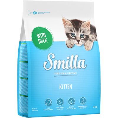 Smilla Kaczka dla Kociąt - 4 kg + Pasta dla Kociąt 75 g - Karma dla Kotów Smilla Kaczka dla Kociąt - 4 kg + Pasta dla Kociąt 75 g - Karma dla Kotów