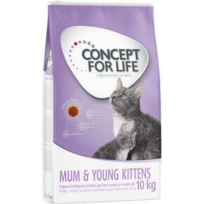 Concept for Life Mum & Young Kittens - 10kg Concept for Life Mum & Young Kittens - 10kg