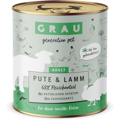 GRAU Marka Model - Karma dla kotów bez zbóż 6x800g GRAU Marka Model - Karma dla kotów bez zbóż 6x800g