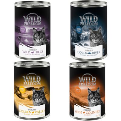 Jedzenie dla kotów Wild Freedom - Bez zbóż, 98% mięsa, Niemcy Jedzenie dla kotów Wild Freedom - Bez zbóż, 98% mięsa, Niemcy
