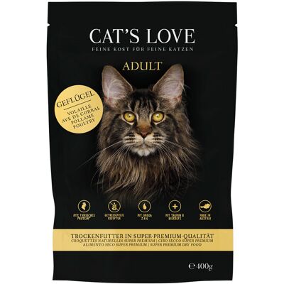 Cat's Love Adult Drób - Sucha karma dla kotów Cat's Love Adult Drób - Sucha karma dla kotów