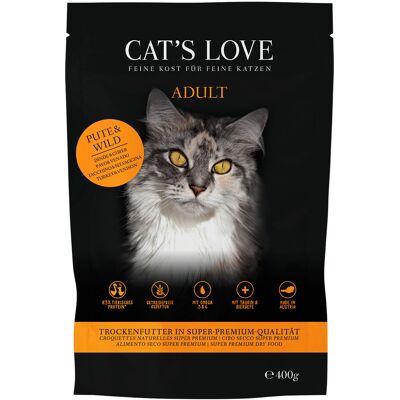 Cat's Love Indyk i Dziczyzna - 2x400g Cat's Love Indyk i Dziczyzna - 2x400g