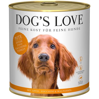 Mięso mokre dla psów Dog's Love Austria - Indyk 800g Mięso mokre dla psów Dog's Love Austria - Indyk 800g