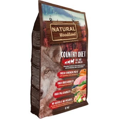 Natural Woodland - Karma dla psów z indykiem i kurczakiem - 10kg Natural Woodland - Karma dla psów z indykiem i kurczakiem - 10kg