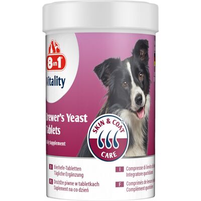 8in1 Vitality drożdże piwne w tabletkach - 260 tabletek 8in1 Vitality drożdże piwne w tabletkach - 260 tabletek