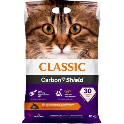 Intersand Classic Carbon Shield, żwirek dla kota - 12 kg Intersand Classic Carbon Shield, żwirek dla kota - 12 kg