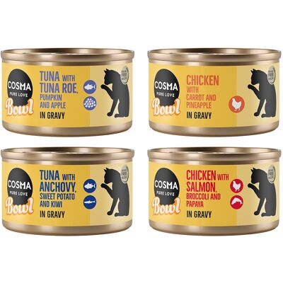 Cosma Bowl, 6 x 80 g - Pakiet mieszany Cosma Bowl, 6 x 80 g - Pakiet mieszany
