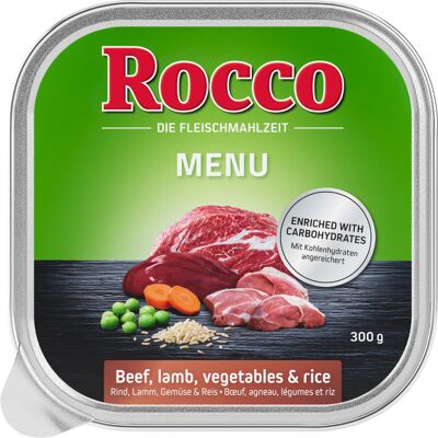 Rocco Menu, 9 x 300 g - Wołowina i jagnięcina Rocco Menu, 9 x 300 g - Wołowina i jagnięcina