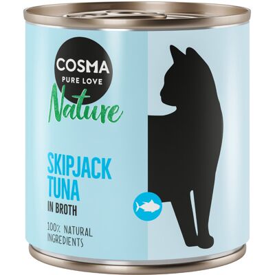 Cosma Nature, 6 x 280 g - Tuńczyk bonito Cosma Nature, 6 x 280 g - Tuńczyk bonito