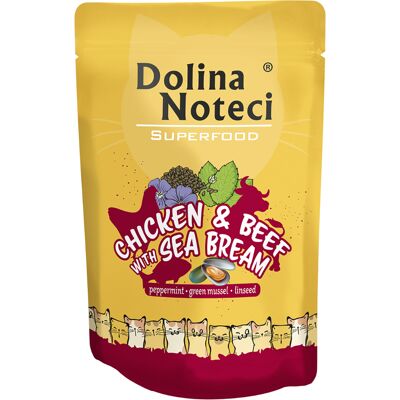 Dolina Noteci Superfood Kurczak, Model 85g - Mokra karma dla kotów Dolina Noteci Superfood Kurczak, Model 85g - Mokra karma dla kotów