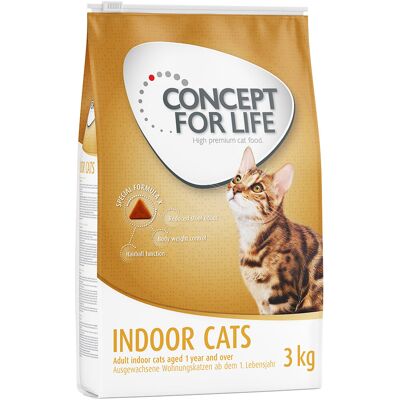 Concept for Life Indoor Cats - 3 kg - Wspiera długie i aktywne życie kota Concept for Life Indoor Cats - 3 kg - Wspiera długie i aktywne życie kota