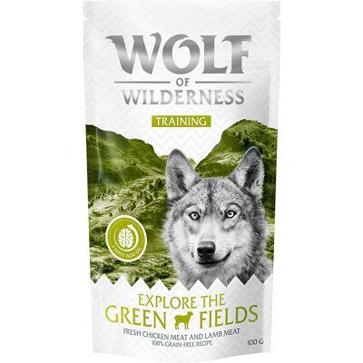 Przysmak dla psa Wolf of Wilderness Explore Green Fields Bez zbóż - Wysoka jakość Przysmak dla psa Wolf of Wilderness Explore Green Fields Bez zbóż - Wysoka jakość