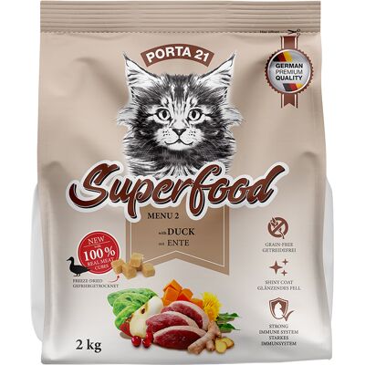 Porta 21 Superfood Menu, kaczka - 2 kg Porta 21 Superfood Menu, kaczka - 2 kg