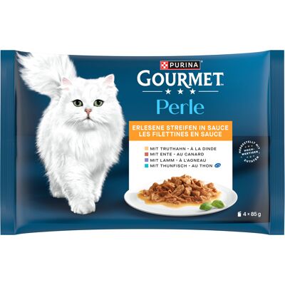 Gourmet Perle Mokra Karma - Indyk, Tuńczyk, Kaczka & Jagnięcina Gourmet Perle Mokra Karma - Indyk, Tuńczyk, Kaczka & Jagnięcina