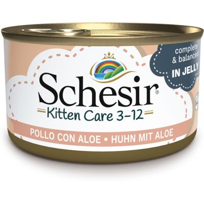 Schesir Kitten w Galarecie Puszki - 24 x 85g - Karma dla kotów Schesir Kitten w Galarecie Puszki - 24 x 85g - Karma dla kotów