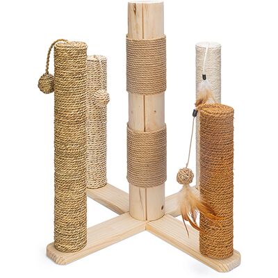 Naturalny drapak Karlie - Uniwersalny, Naturalne Materiały Naturalny drapak Karlie - Uniwersalny, Naturalne Materiały