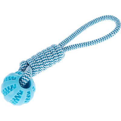 TIAKI sznur z piłką TPR - Dł. 34 x Ø 6,5 cm TIAKI sznur z piłką TPR - Dł. 34 x Ø 6,5 cm