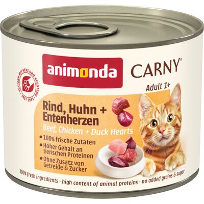 Animonda Carny Dorosłe Kurczak & Kaczka - 200 g Animonda Carny Dorosłe Kurczak & Kaczka - 200 g
