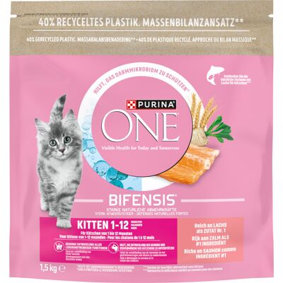 PURINA ONE Junior Łosoś dla Kotów - 6 x 1,5kg PURINA ONE Junior Łosoś dla Kotów - 6 x 1,5kg