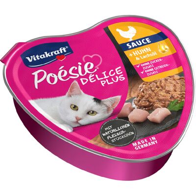 Vitakraft Poésie Délice Plus, 15 x 85 g - Kurczak Vitakraft Poésie Délice Plus, 15 x 85 g - Kurczak