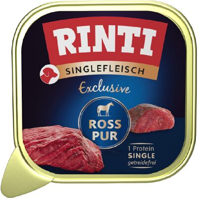 Rinti Pferd Single Meat Karma dla Psów - Bogata w Białko, Bez Zboży Rinti Pferd Single Meat Karma dla Psów - Bogata w Białko, Bez Zboży