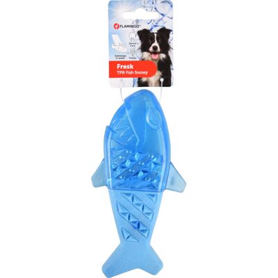 Flamingo zabawka dla psa Snowy Fish, niebieska - Dł. x szer. x wys.: 18 x 8,9 x 3,9 cm Flamingo zabawka dla psa Snowy Fish, niebieska - Dł. x szer. x wys.: 18 x 8,9 x 3,9 cm