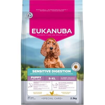 Eukanuba Special Care Sensitive Digestion Puppy, kurczak i indyk - 2,3 kg Eukanuba Special Care Sensitive Digestion Puppy, kurczak i indyk - 2,3 kg