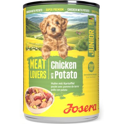 Josera Meatlovers Menu Junior, 6 x 400 g - Kurczak Josera Meatlovers Menu Junior, 6 x 400 g - Kurczak
