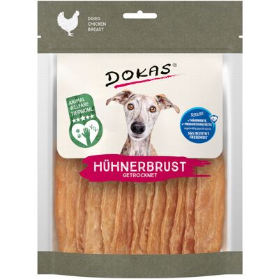Dokas - Hühnerbrust getrocknet - 11 x 170 g - Przysmak dla psa Dokas - Hühnerbrust getrocknet - 11 x 170 g - Przysmak dla psa