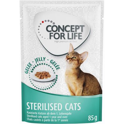 Concept for Life Sterylizowane Koty w Galarecie - 24 x 85g Concept for Life Sterylizowane Koty w Galarecie - 24 x 85g
