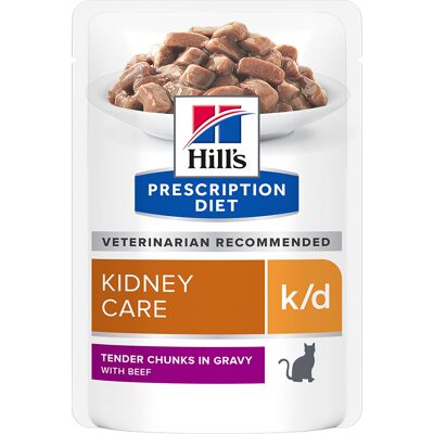 Hill's Prescription Diet Hill’s Prescription Diet k/d Kidney Care - Wołowina, 12 x 85 g Hill's Prescription Diet Hill’s Prescription Diet k/d Kidney Care - Wołowina, 12 x 85 g