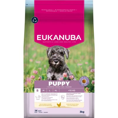Eukanuba Premium Nutrition Puppy Small Breed, kurczak - 3 kg Eukanuba Premium Nutrition Puppy Small Breed, kurczak - 3 kg