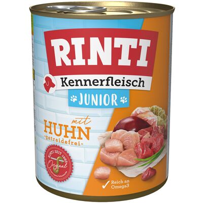 Karma dla psów RINTI - Prawdziwe mięso, Błonnik, Omega-3 - 24x800g Karma dla psów RINTI - Prawdziwe mięso, Błonnik, Omega-3 - 24x800g