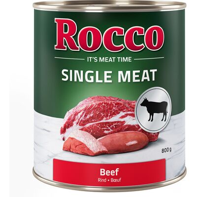 Rocco Single Meat, 6 x 800 g - Wołowina Rocco Single Meat, 6 x 800 g - Wołowina