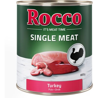 Rocco Single Meat, 6 x 800 g - Indyk Rocco Single Meat, 6 x 800 g - Indyk