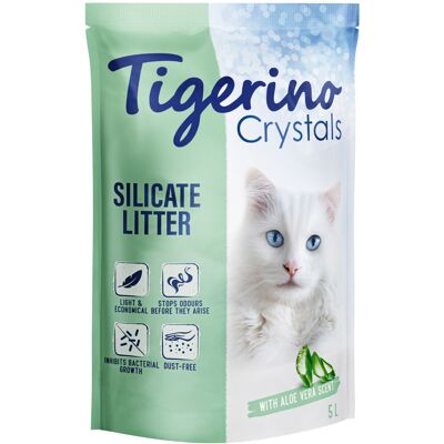 Karma dla kota Tigerino Crystals - Aloe Vera - Oferta specjalna! - 15L Karma dla kota Tigerino Crystals - Aloe Vera - Oferta specjalna! - 15L