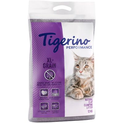 Tigerino Performance XL-Grain, żwirek dla kota - zapach pudru dla dzieci 12 kg Tigerino Performance XL-Grain, żwirek dla kota - zapach pudru dla dzieci 12 kg