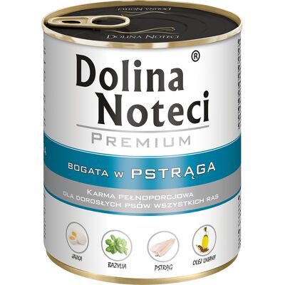 Dolina Noteci Premium Pstrąg 800g - Karma dla psów Dolina Noteci Premium Pstrąg 800g - Karma dla psów