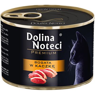 Dolina Noteci Premium mokra karma z kaczki - 185g Dolina Noteci Premium mokra karma z kaczki - 185g