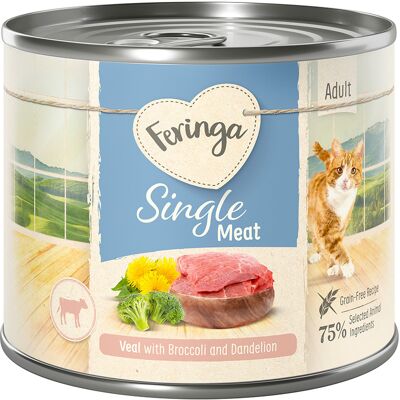 Feringa - Jednostkowe Menu Mięsa - Cielęcina, Brokuł i Mniszek Lekarski Feringa - Jednostkowe Menu Mięsa - Cielęcina, Brokuł i Mniszek Lekarski