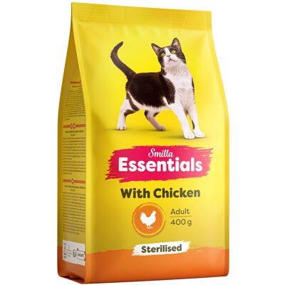Smilla Essentials Adult Sterilised, kurczak - 2 kg (5 x 400 g) Smilla Essentials Adult Sterilised, kurczak - 2 kg (5 x 400 g)