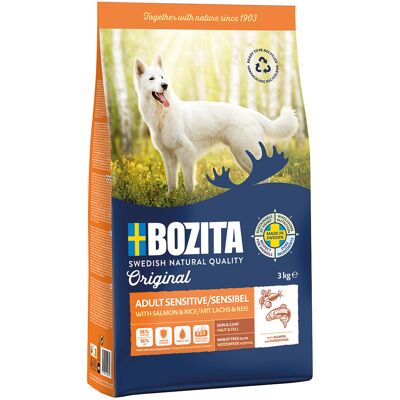 Bozita Original Adult - Szwedzka karma dla psów z łososiem i ryżem Bozita Original Adult - Szwedzka karma dla psów z łososiem i ryżem