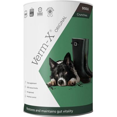 Verm-X Naturalna kontrola pasożytów dla psów - 325g Verm-X Naturalna kontrola pasożytów dla psów - 325g