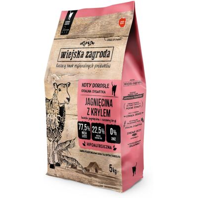Wiejska Zagroda, jagnięcina z krylem - 5 kg Wiejska Zagroda, jagnięcina z krylem - 5 kg